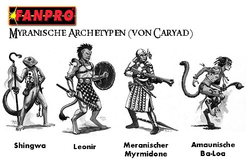 Myranor - Archetypen
